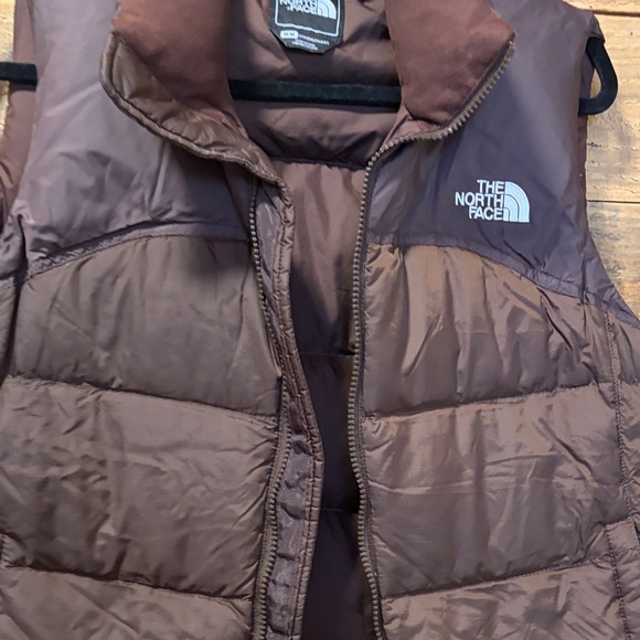 The North Face Chocolate Brown Puffer Vest - Picture 3 of 5